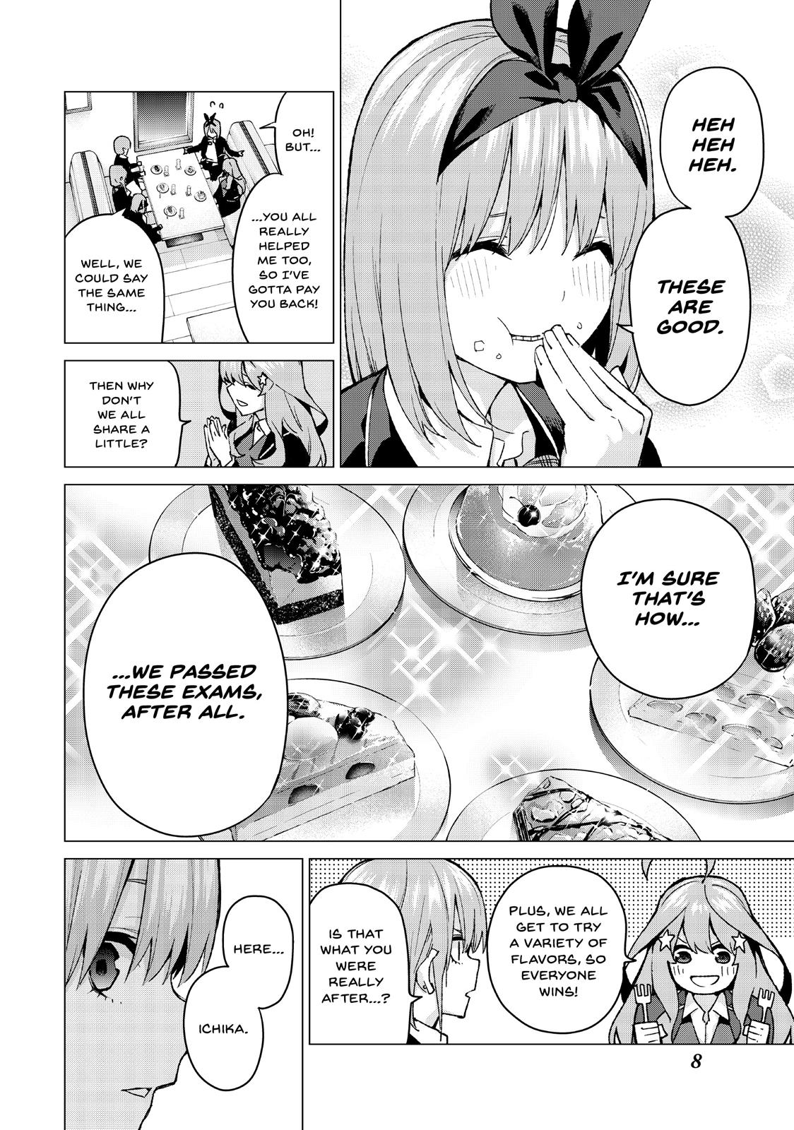 The Quintessential Quintuplets Chapter 60 - Page 8