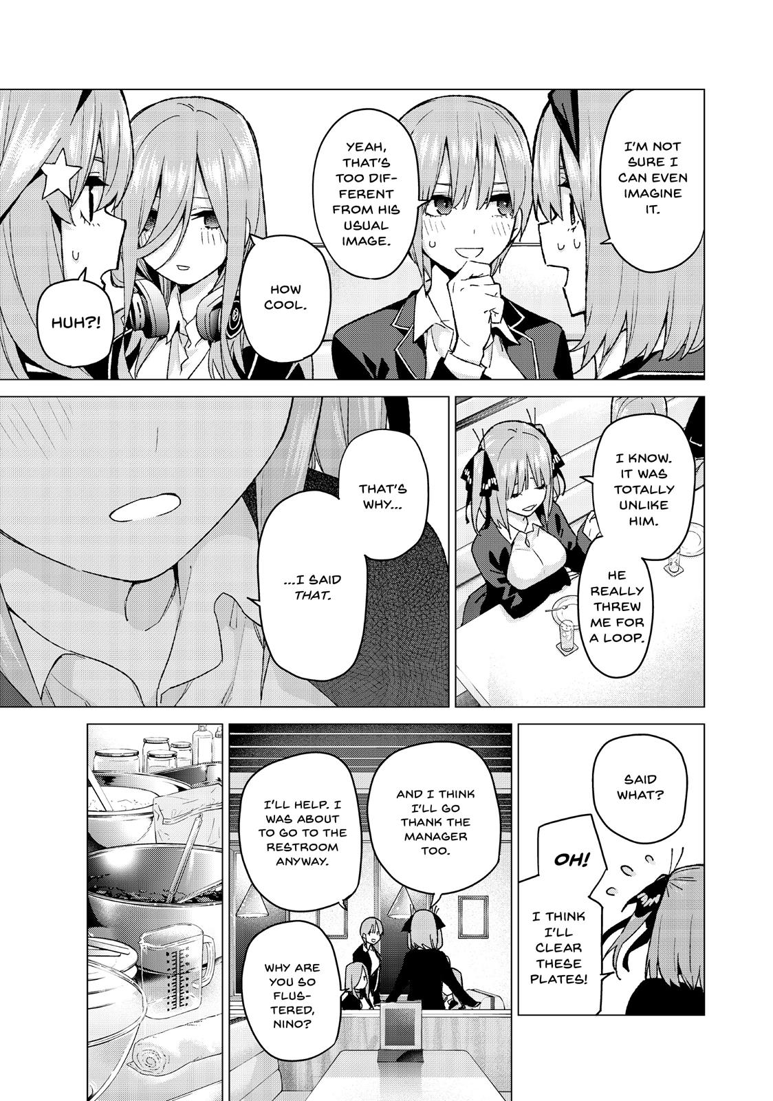 The Quintessential Quintuplets Chapter 60 - Page 13