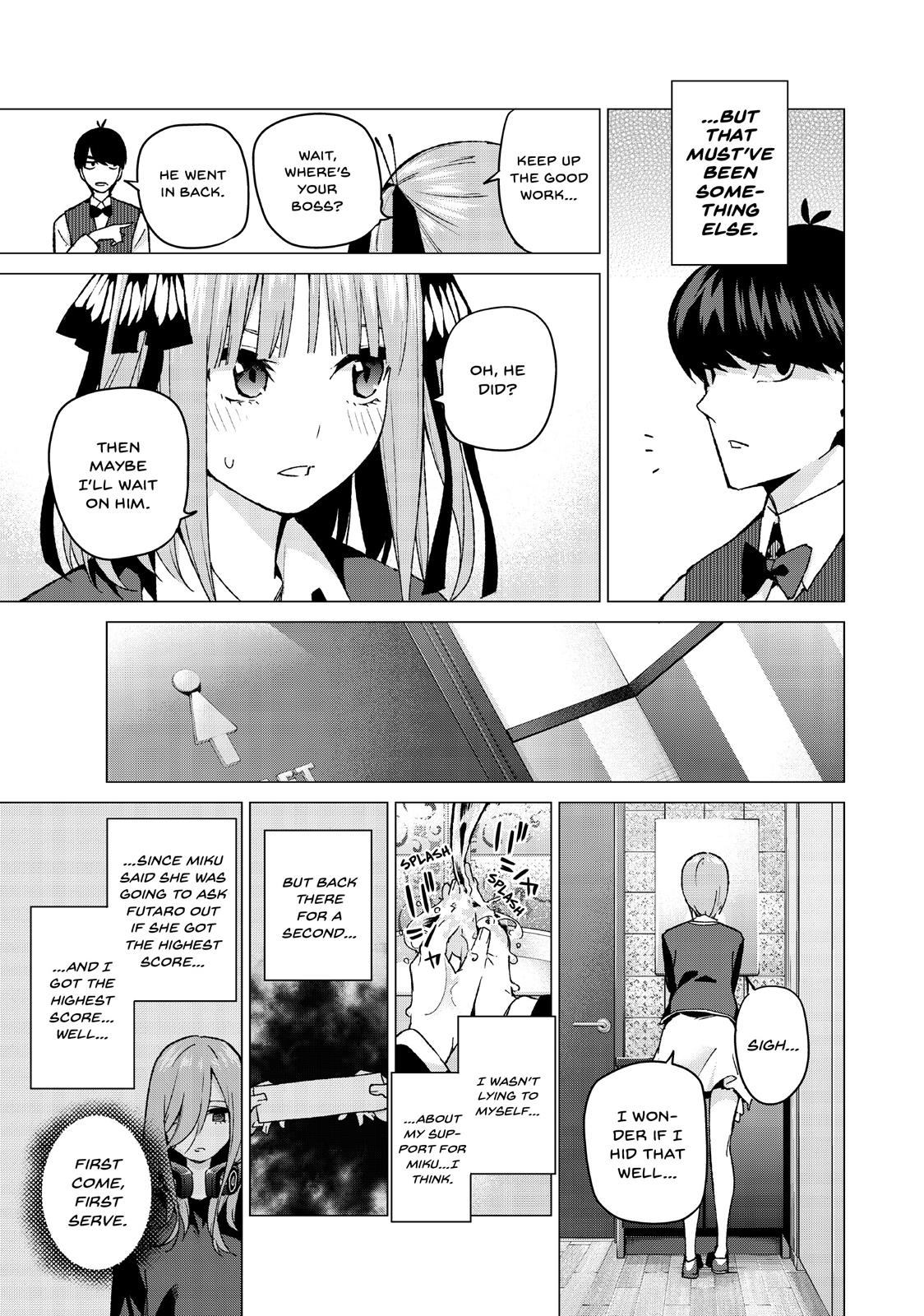 The Quintessential Quintuplets Chapter 60 - Page 15