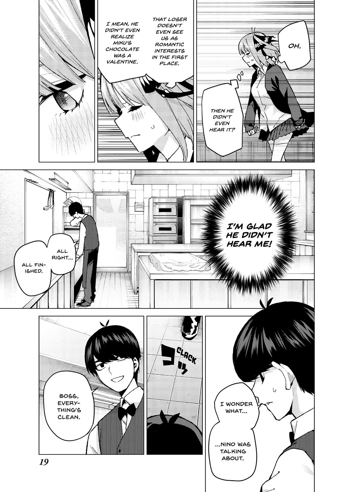The Quintessential Quintuplets Chapter 60 - Page 19