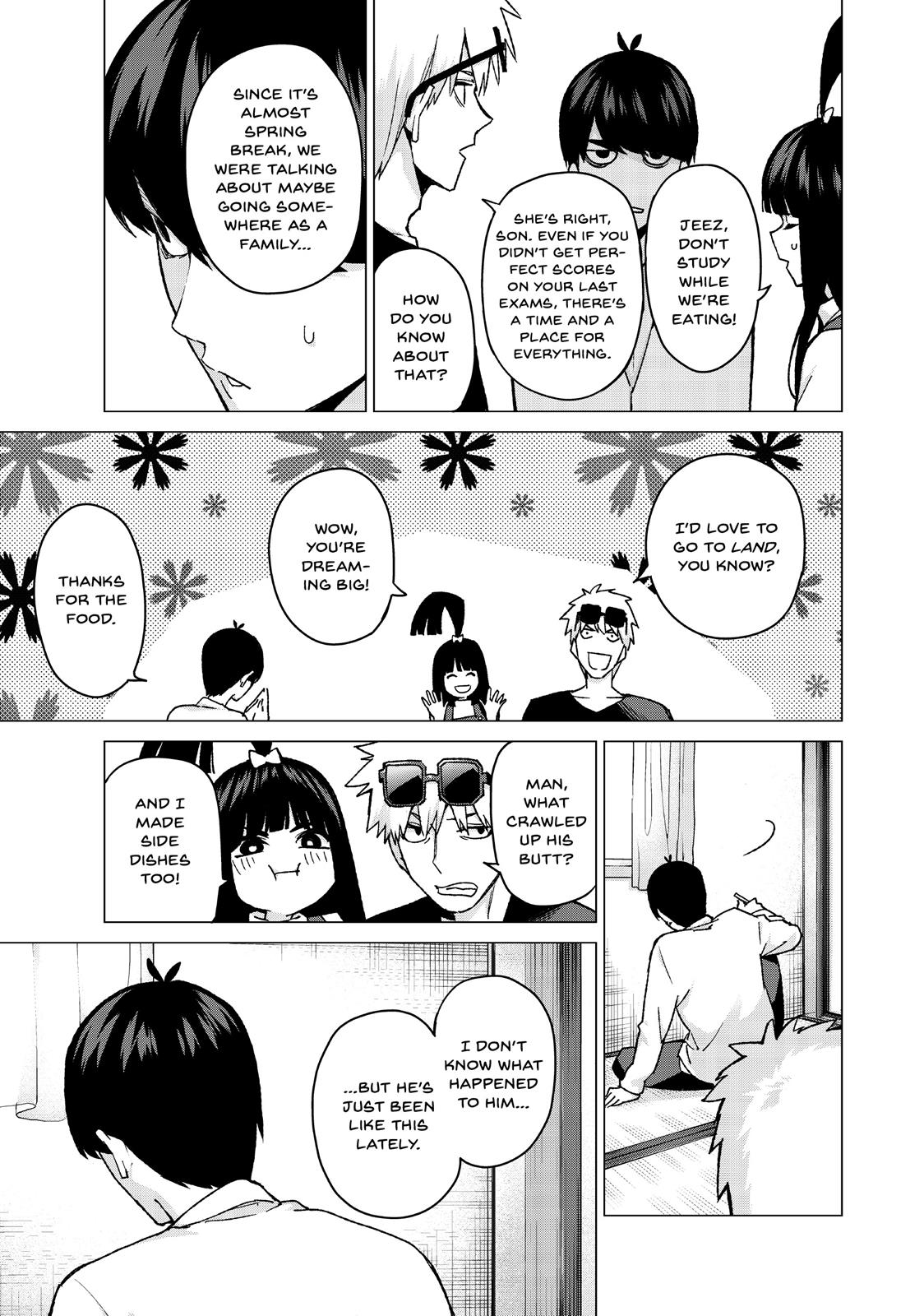 The Quintessential Quintuplets Chapter 61 - Page 3