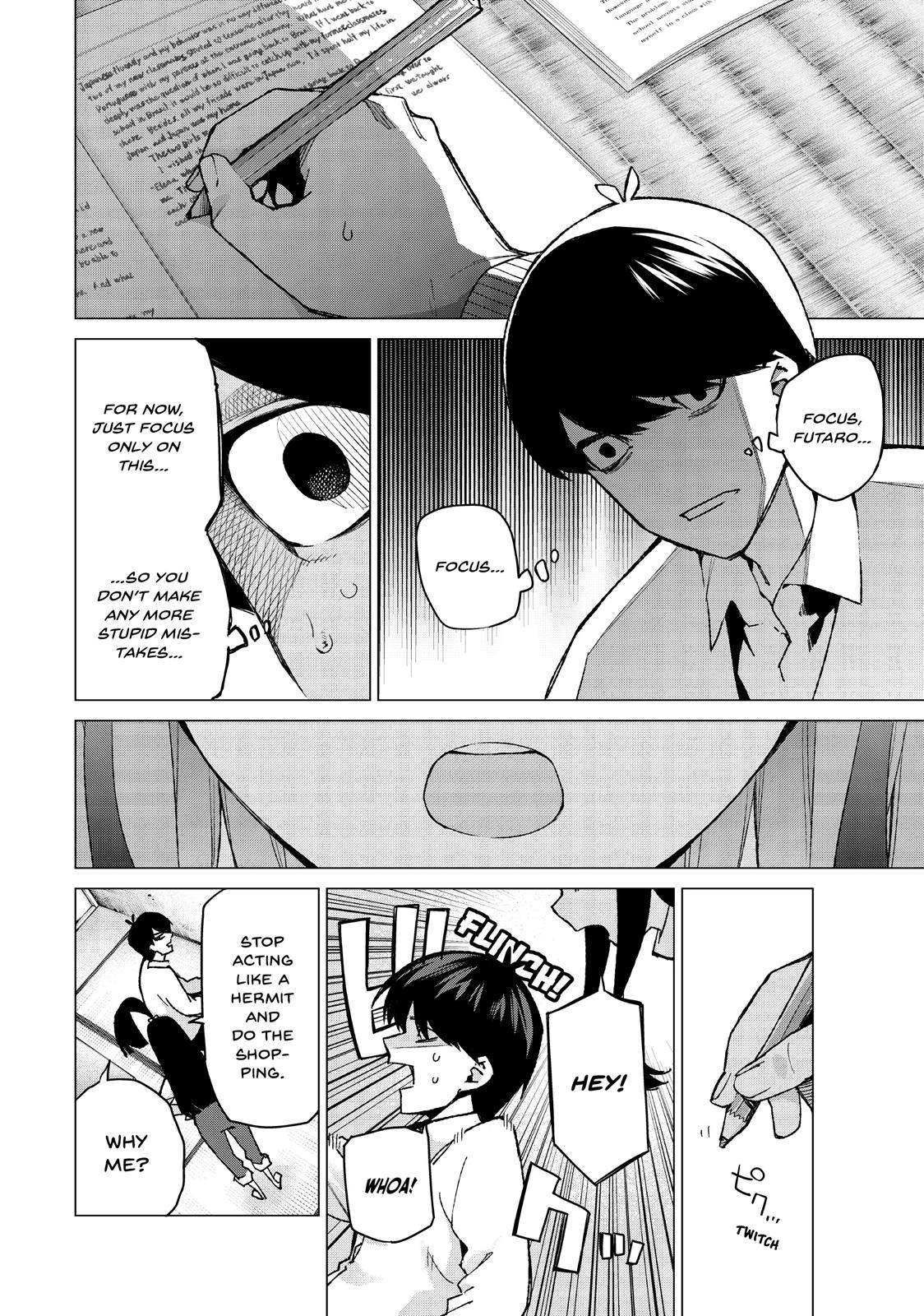 The Quintessential Quintuplets Chapter 61 - Page 4