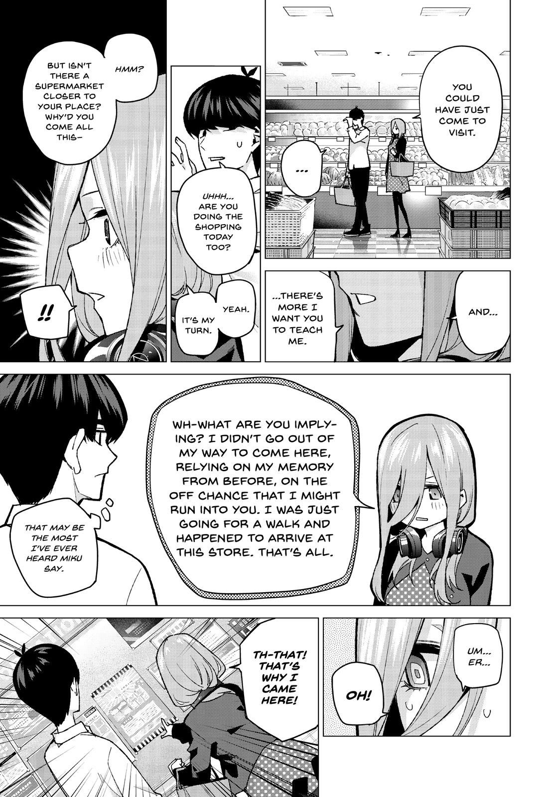 The Quintessential Quintuplets Chapter 61 - Page 7