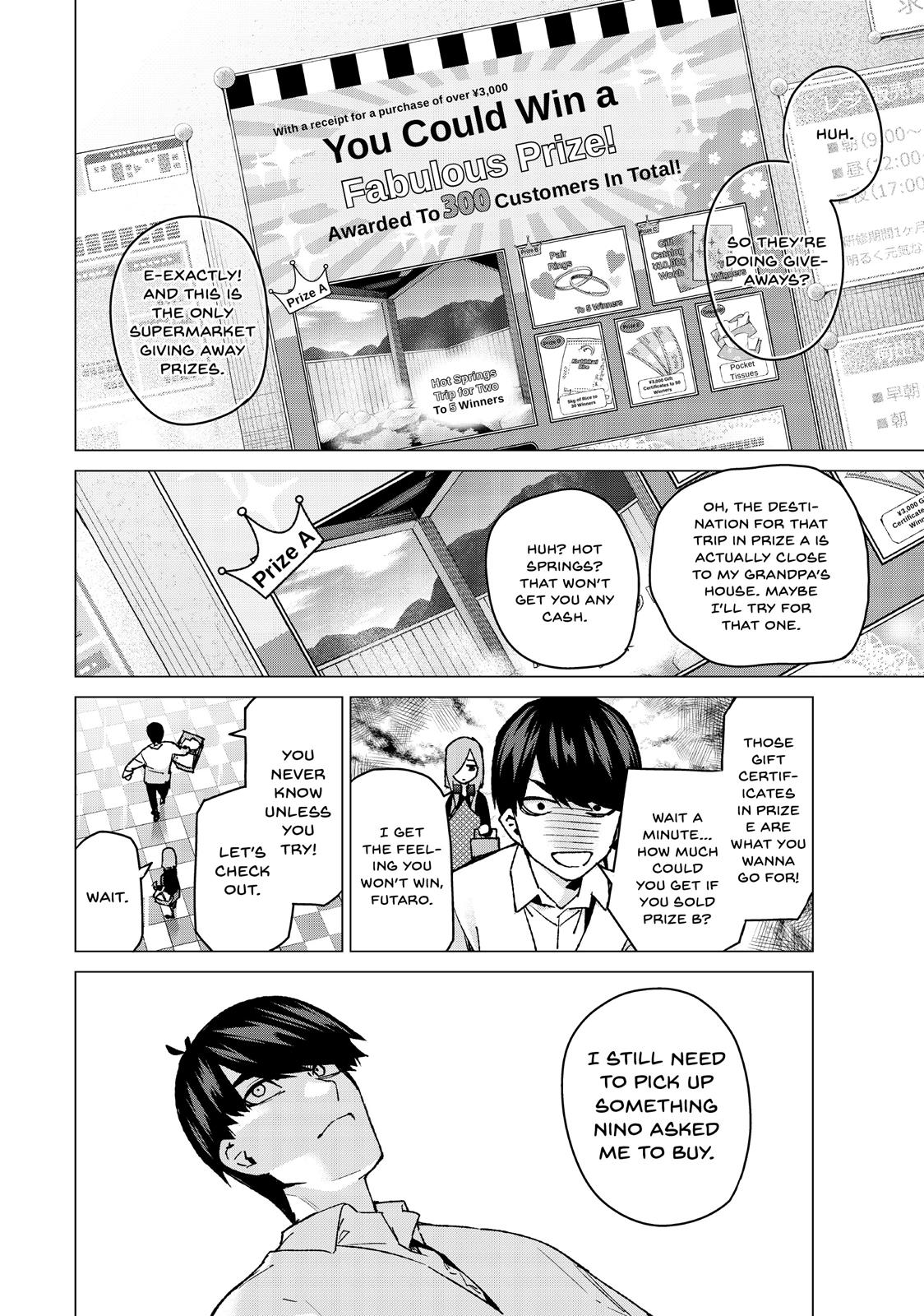 The Quintessential Quintuplets Chapter 61 - Page 8