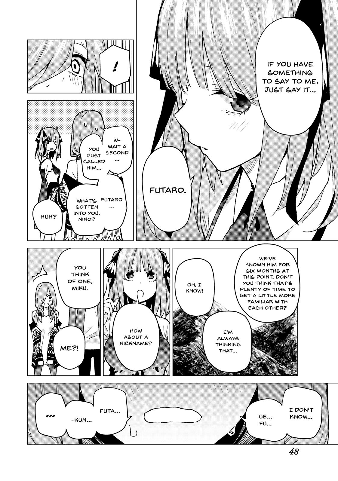 The Quintessential Quintuplets Chapter 62 - Page 4