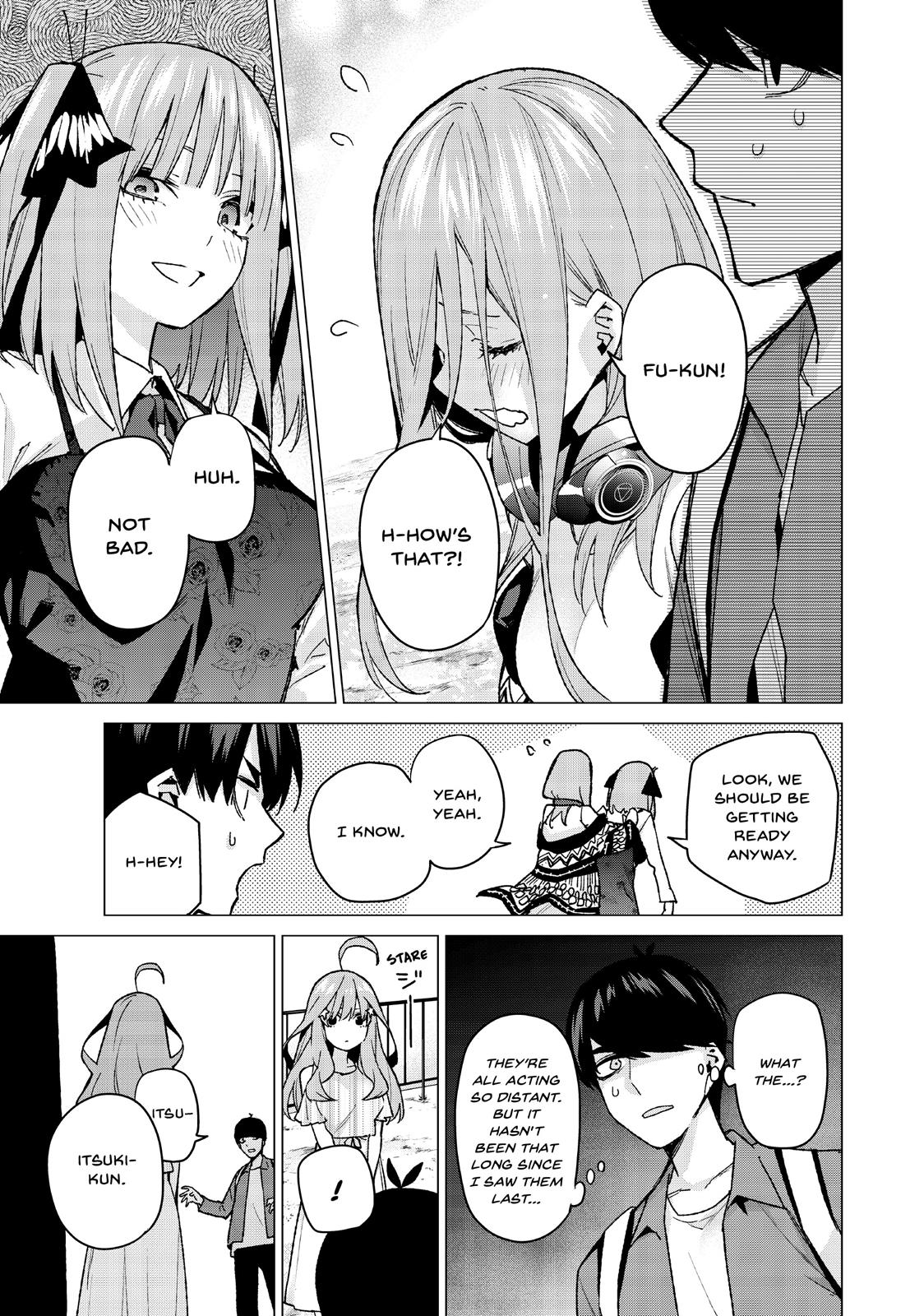The Quintessential Quintuplets Chapter 62 - Page 5