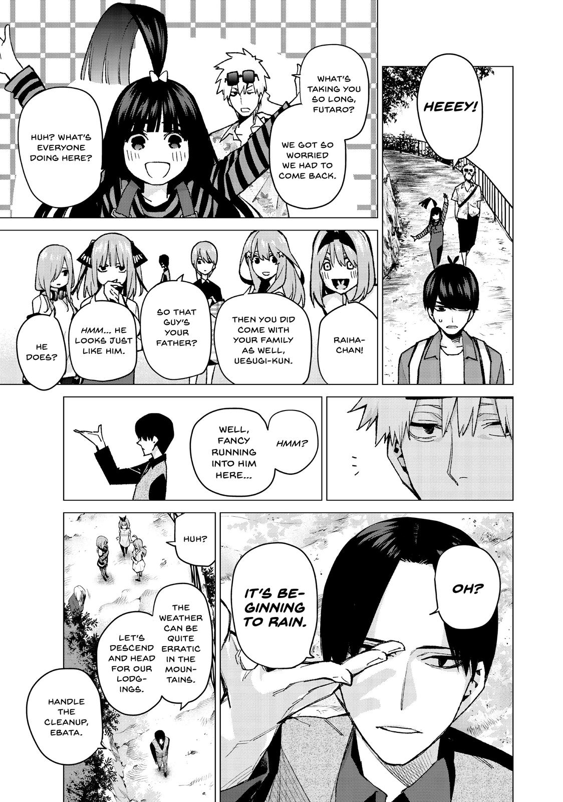 The Quintessential Quintuplets Chapter 62 - Page 7