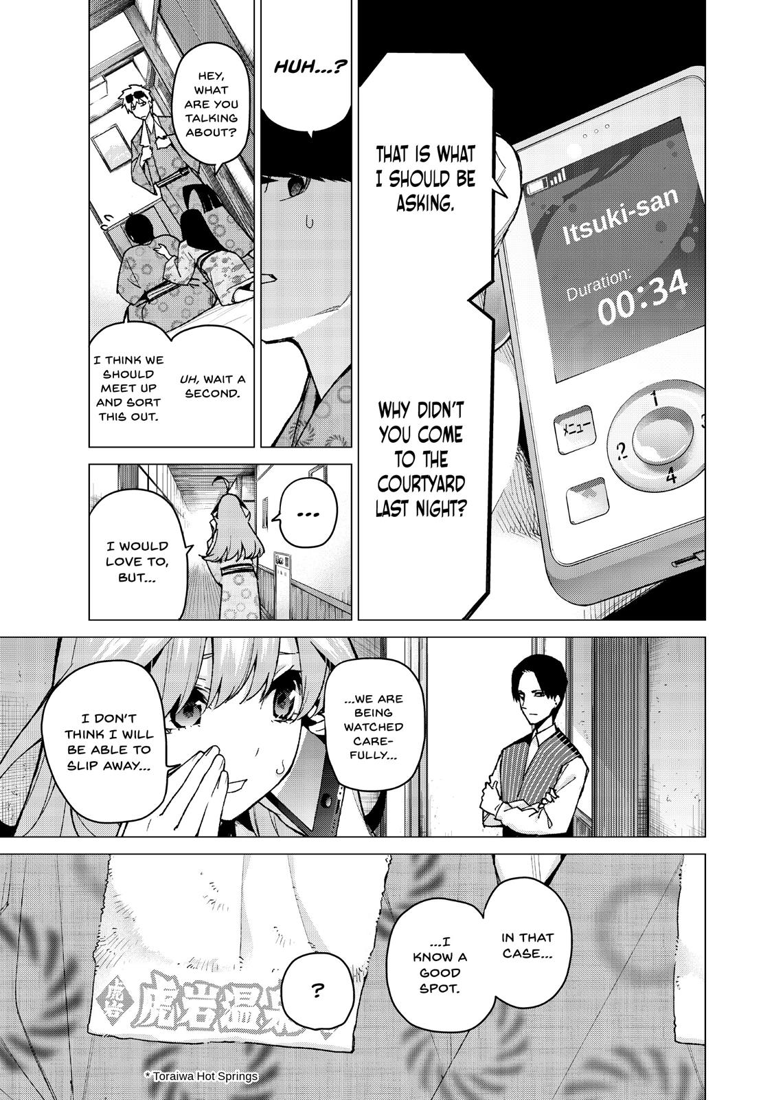 The Quintessential Quintuplets Chapter 63 - Page 5