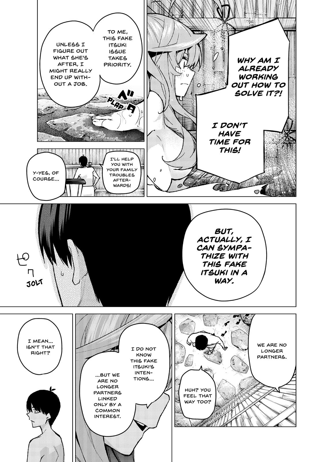 The Quintessential Quintuplets Chapter 63 - Page 13