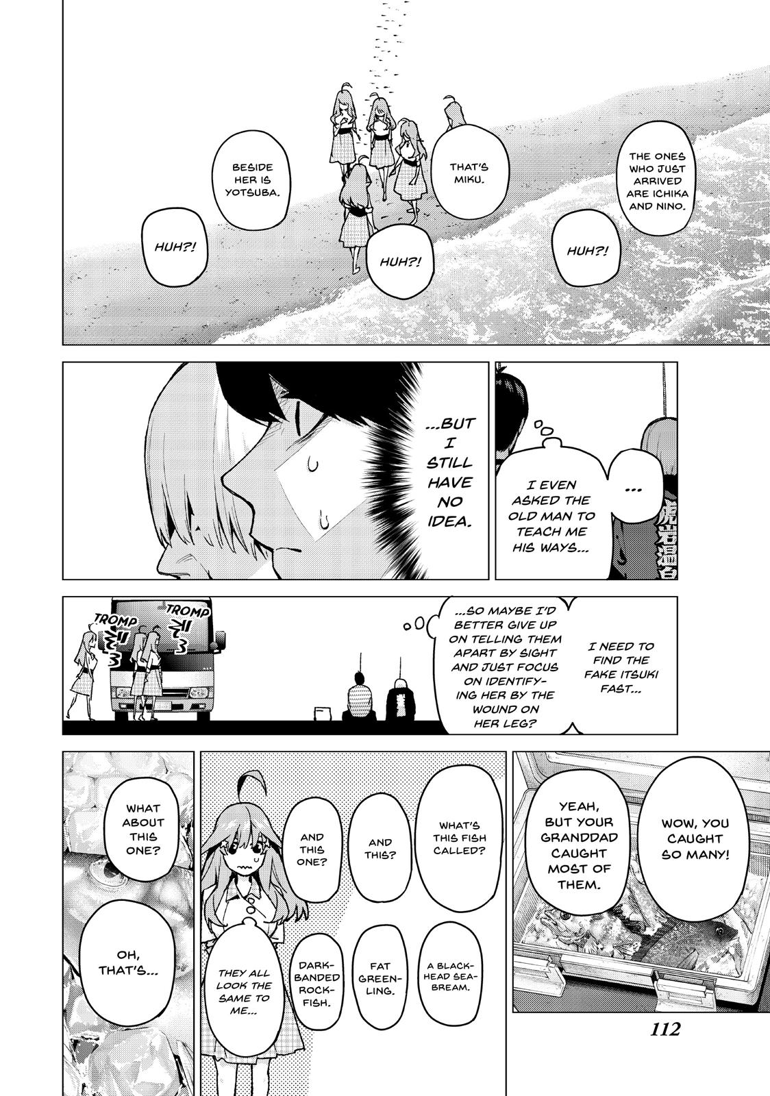 The Quintessential Quintuplets Chapter 65 - Page 8