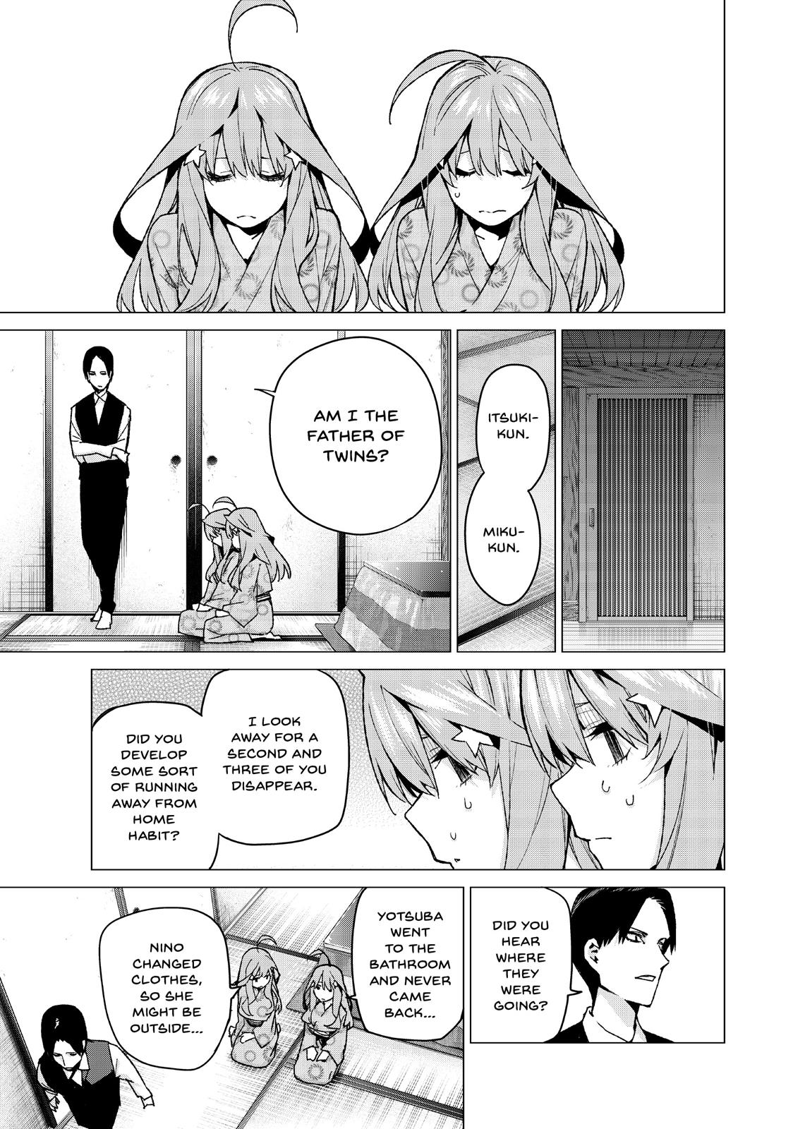 The Quintessential Quintuplets Chapter 66 - Page 3