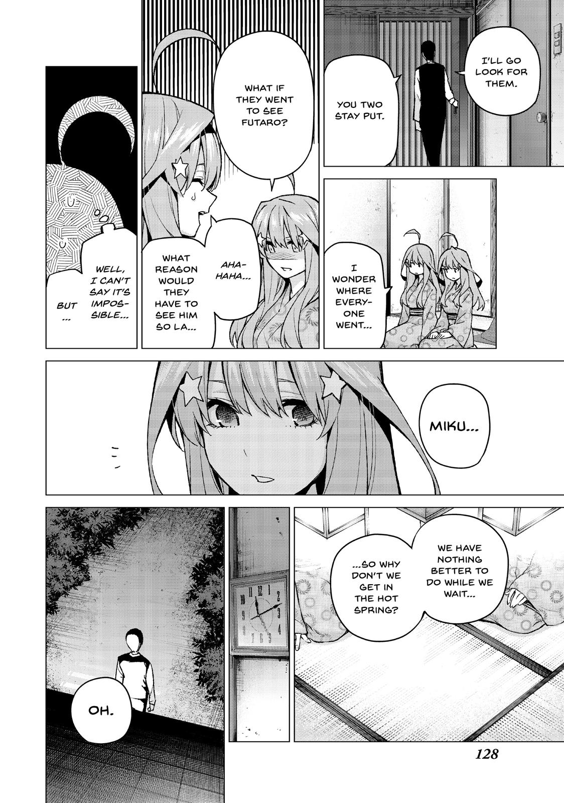 The Quintessential Quintuplets Chapter 66 - Page 4