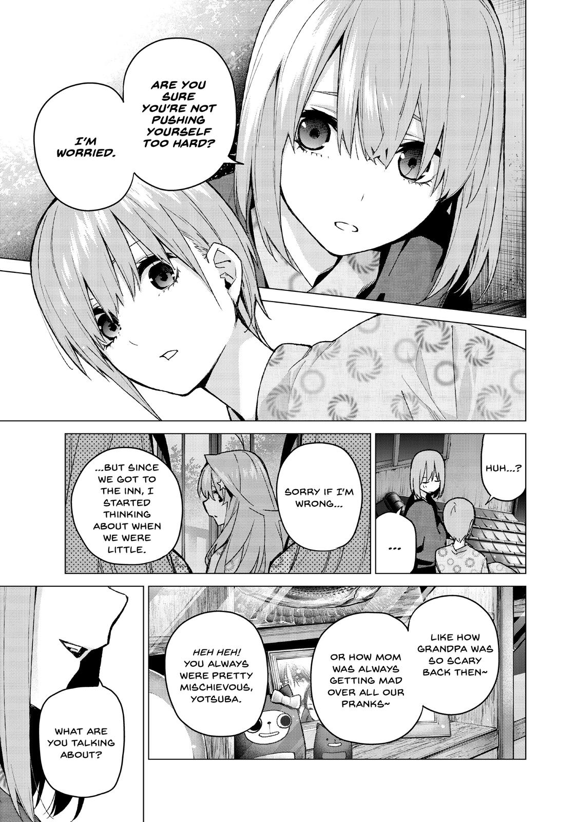 The Quintessential Quintuplets Chapter 66 - Page 7