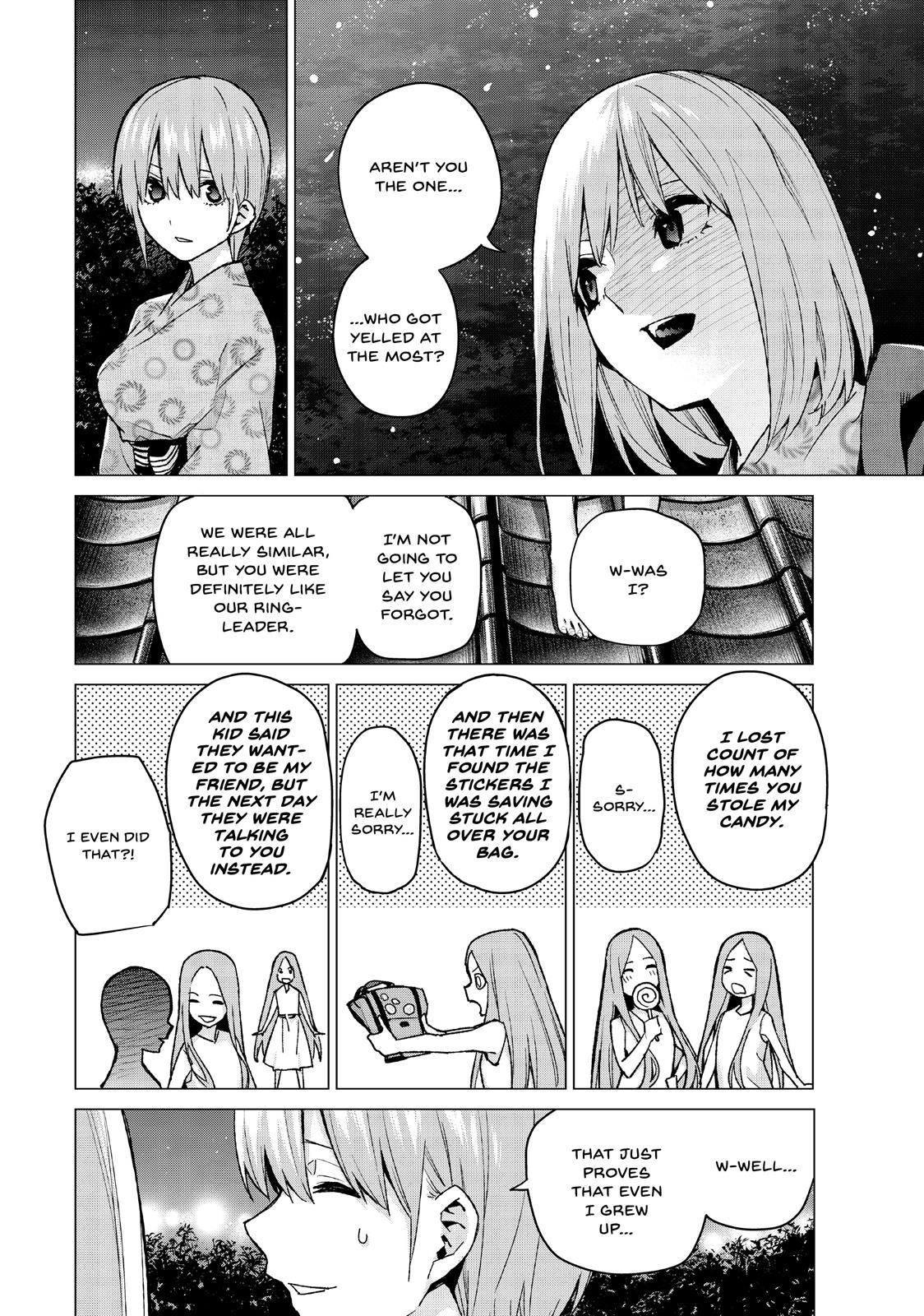 The Quintessential Quintuplets Chapter 66 - Page 8