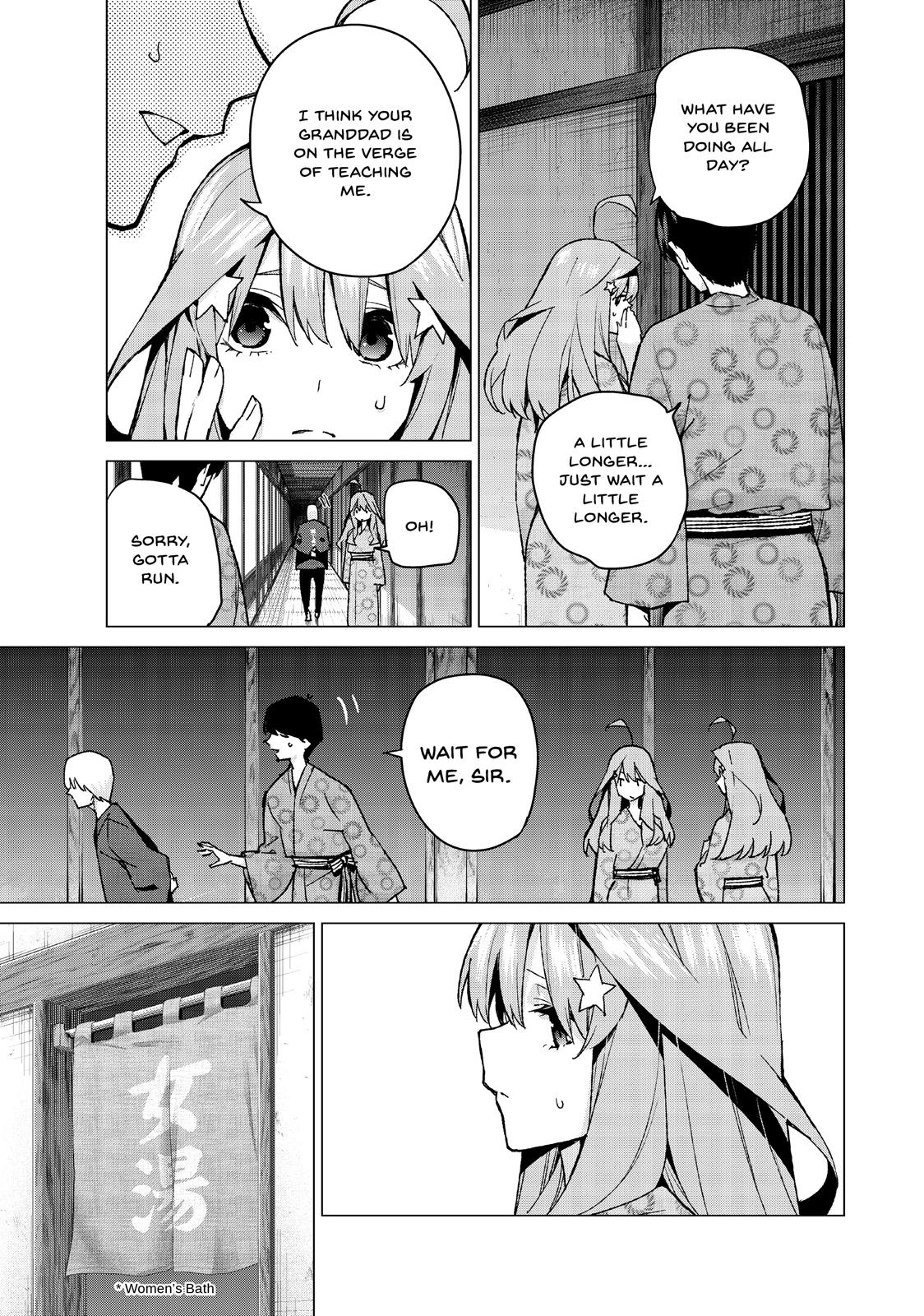 The Quintessential Quintuplets Chapter 66 - Page 15