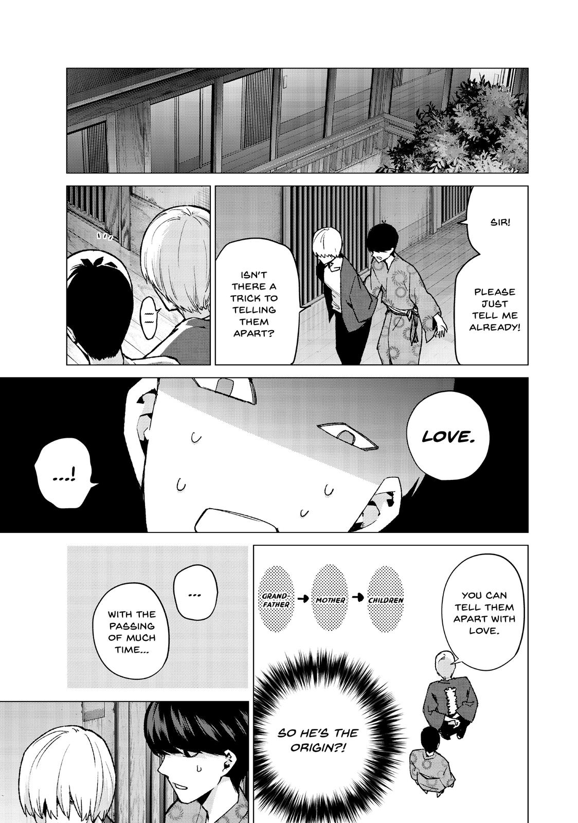 The Quintessential Quintuplets Chapter 66 - Page 17
