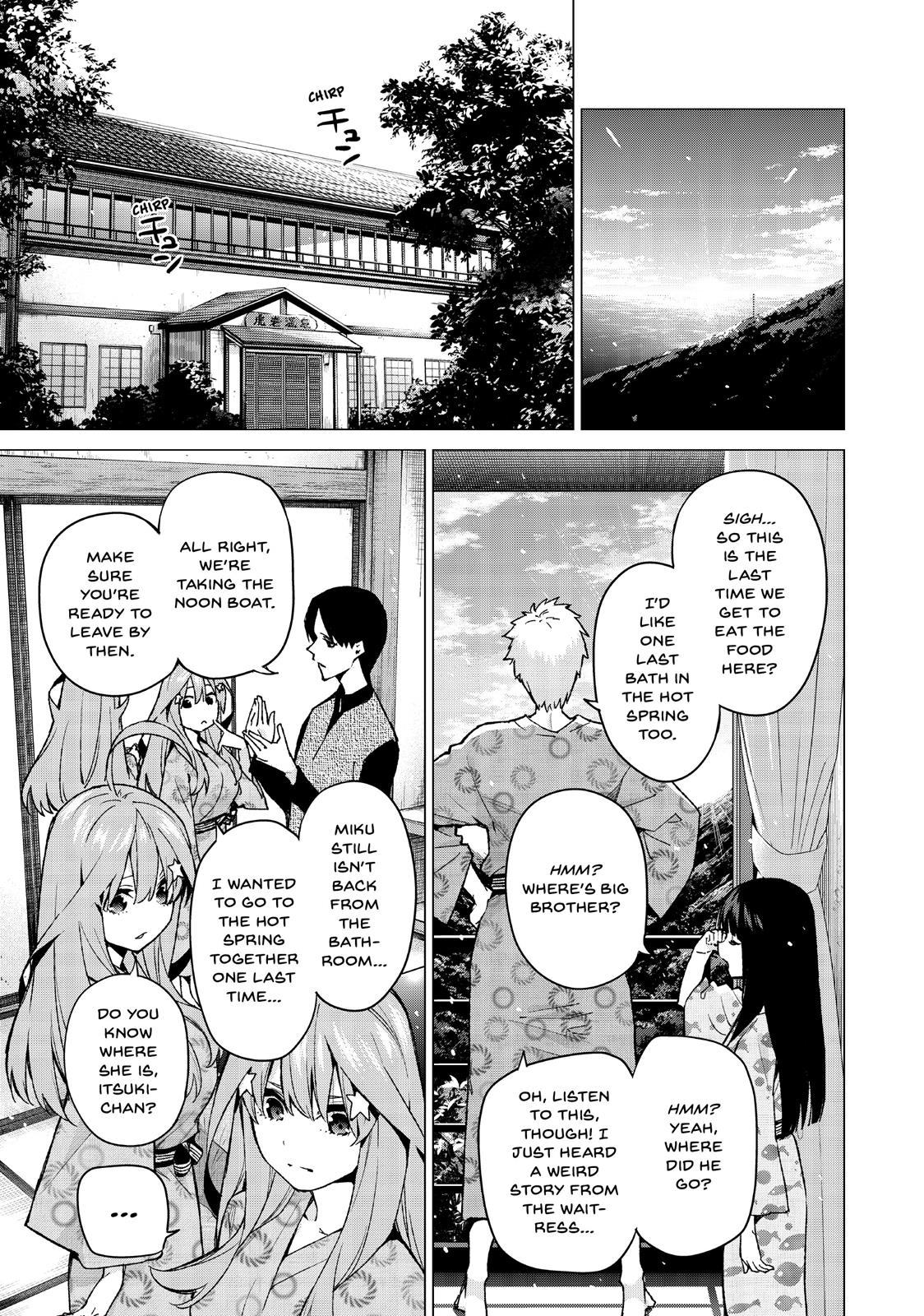 The Quintessential Quintuplets Chapter 67 - Page 3