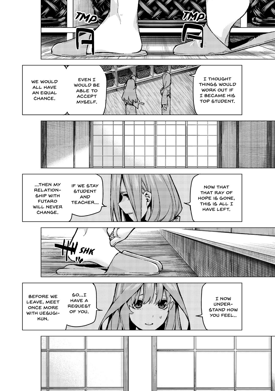 The Quintessential Quintuplets Chapter 67 - Page 4