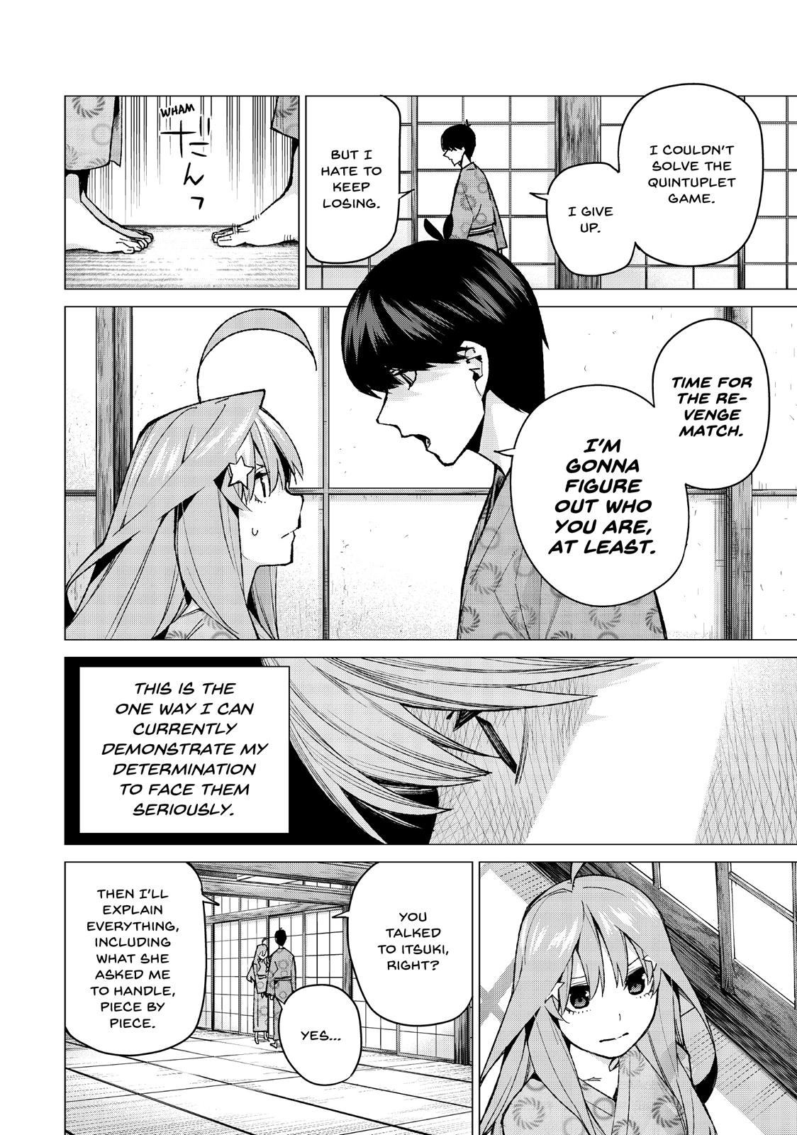 The Quintessential Quintuplets Chapter 67 - Page 6