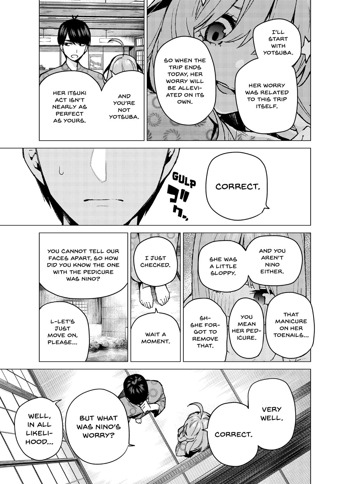 The Quintessential Quintuplets Chapter 67 - Page 7