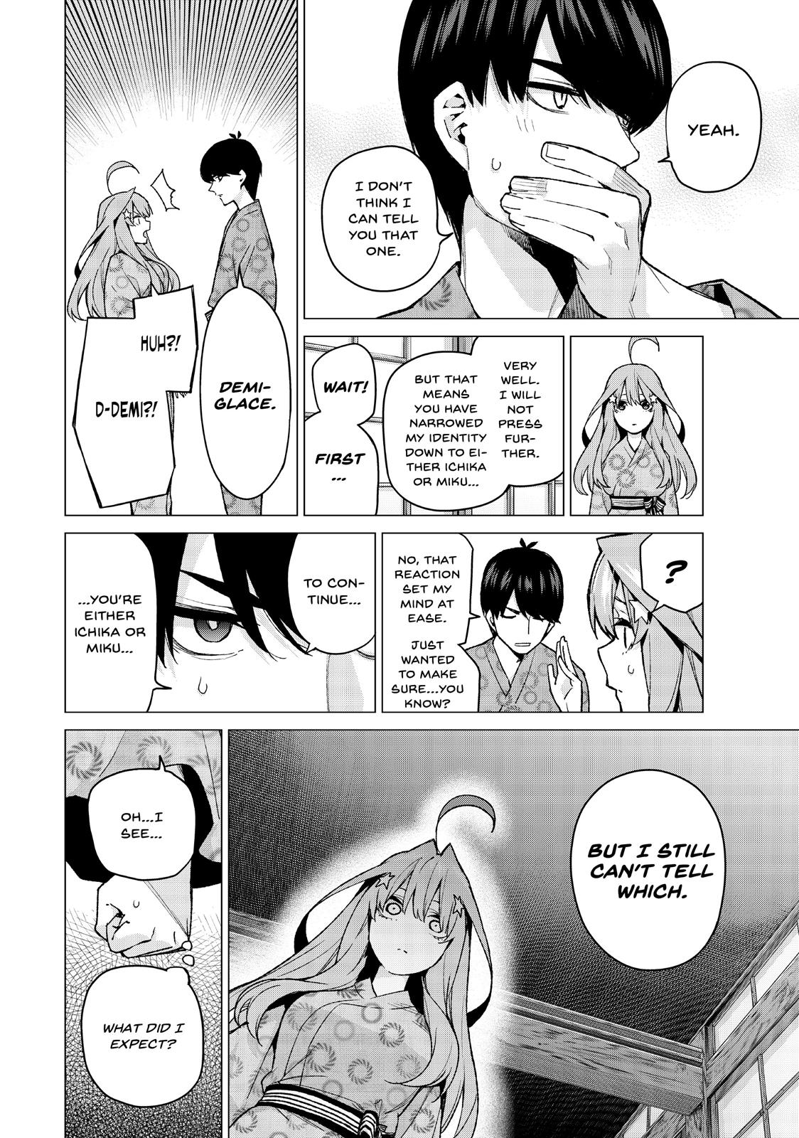 The Quintessential Quintuplets Chapter 67 - Page 8