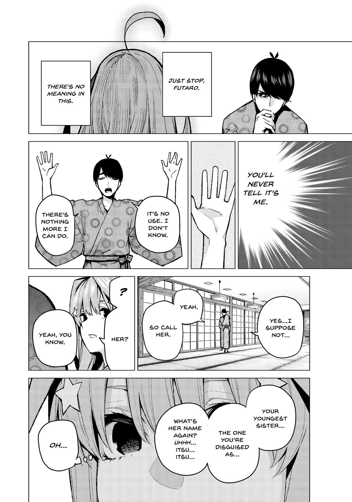 The Quintessential Quintuplets Chapter 67 - Page 10