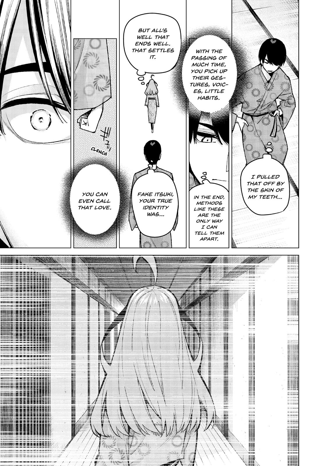 The Quintessential Quintuplets Chapter 67 - Page 13