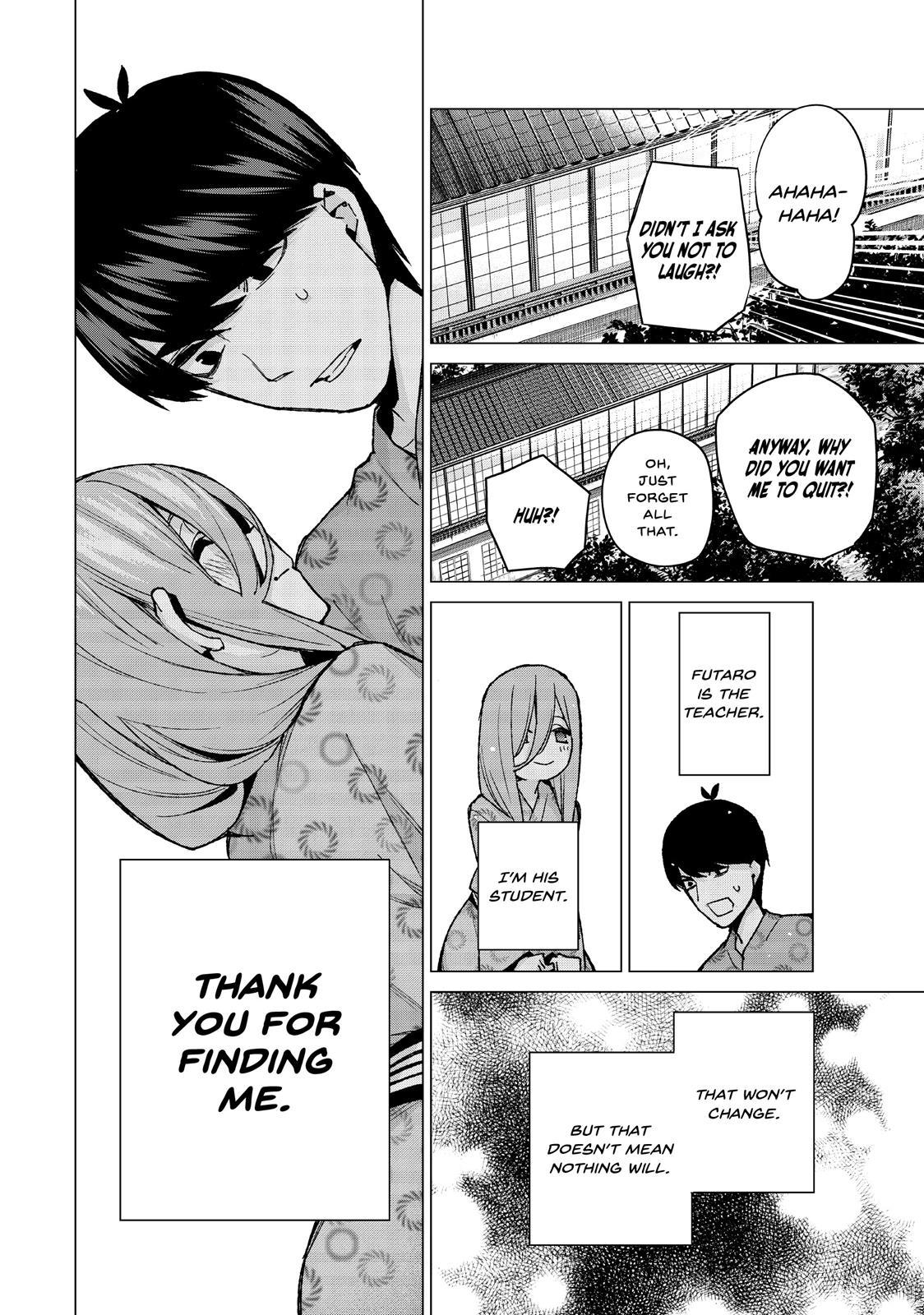 The Quintessential Quintuplets Chapter 67 - Page 18