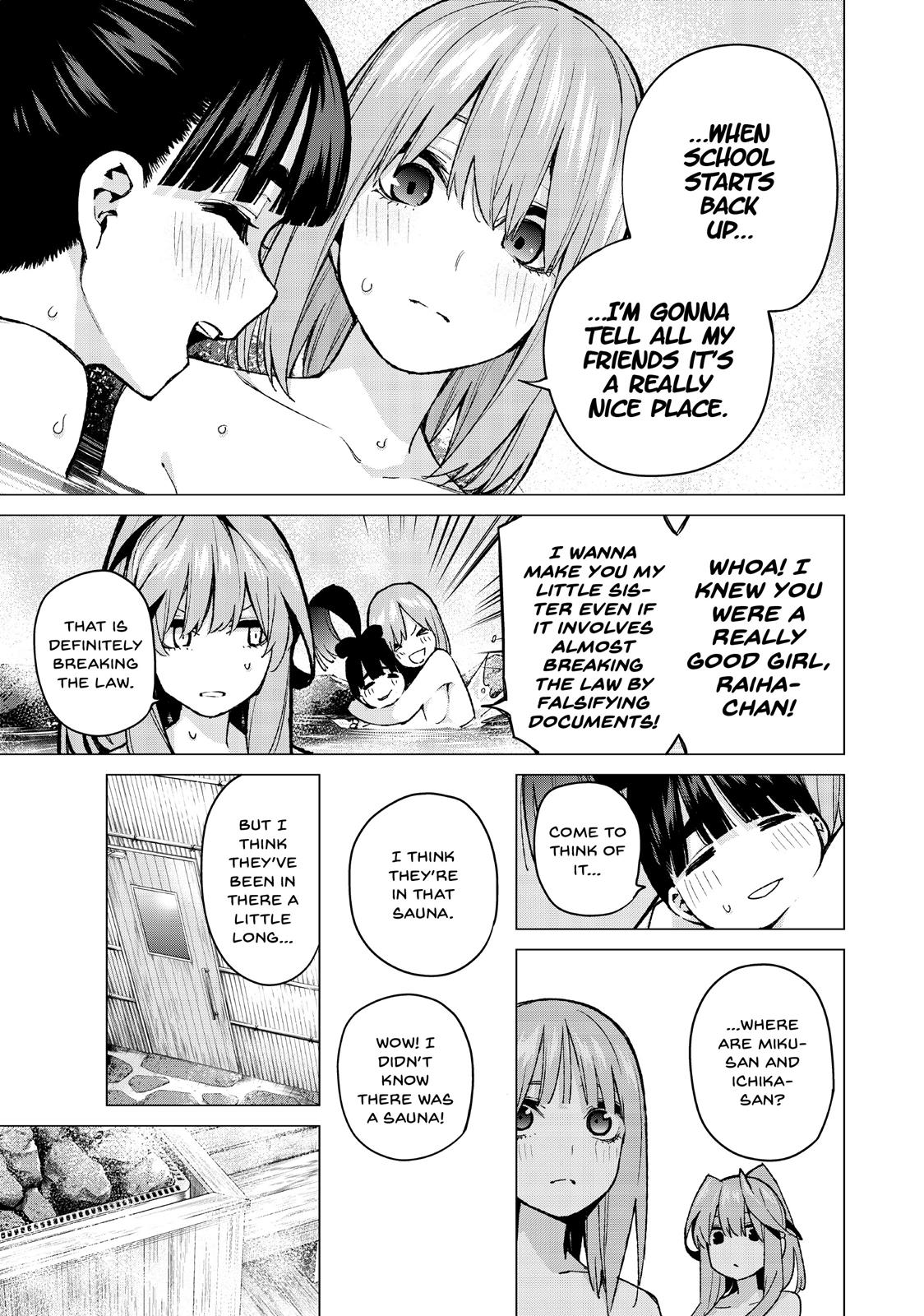 The Quintessential Quintuplets Chapter 68 - Page 5