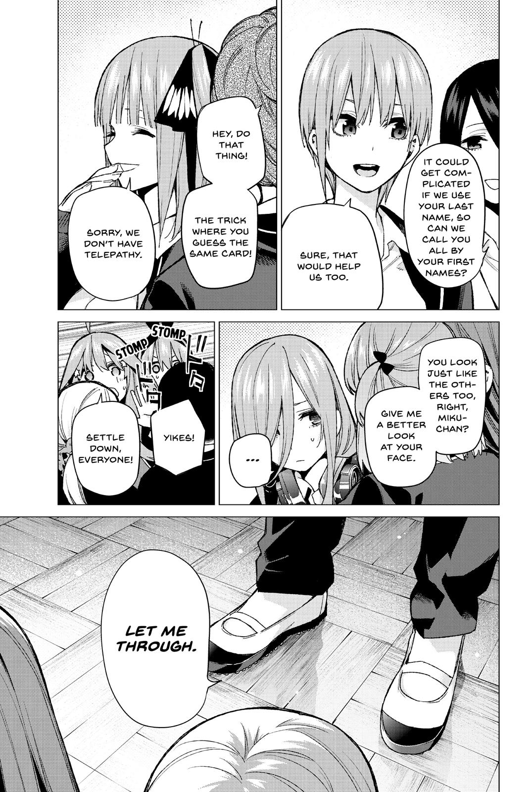 The Quintessential Quintuplets Chapter 70 - Page 3