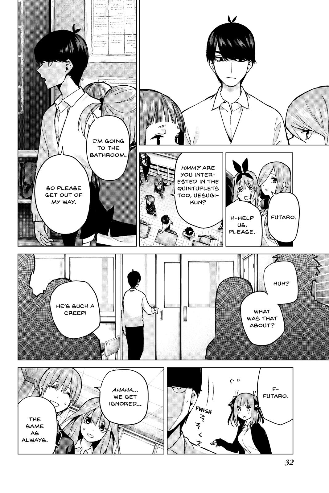 The Quintessential Quintuplets Chapter 70 - Page 4
