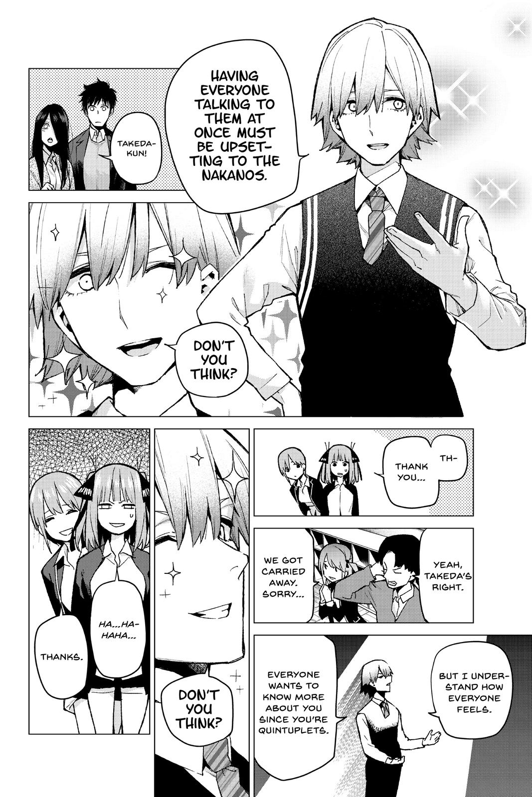 The Quintessential Quintuplets Chapter 70 - Page 6