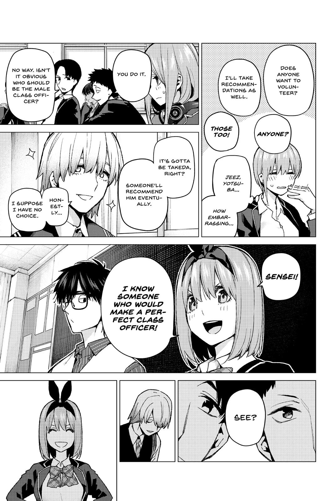 The Quintessential Quintuplets Chapter 70 - Page 9