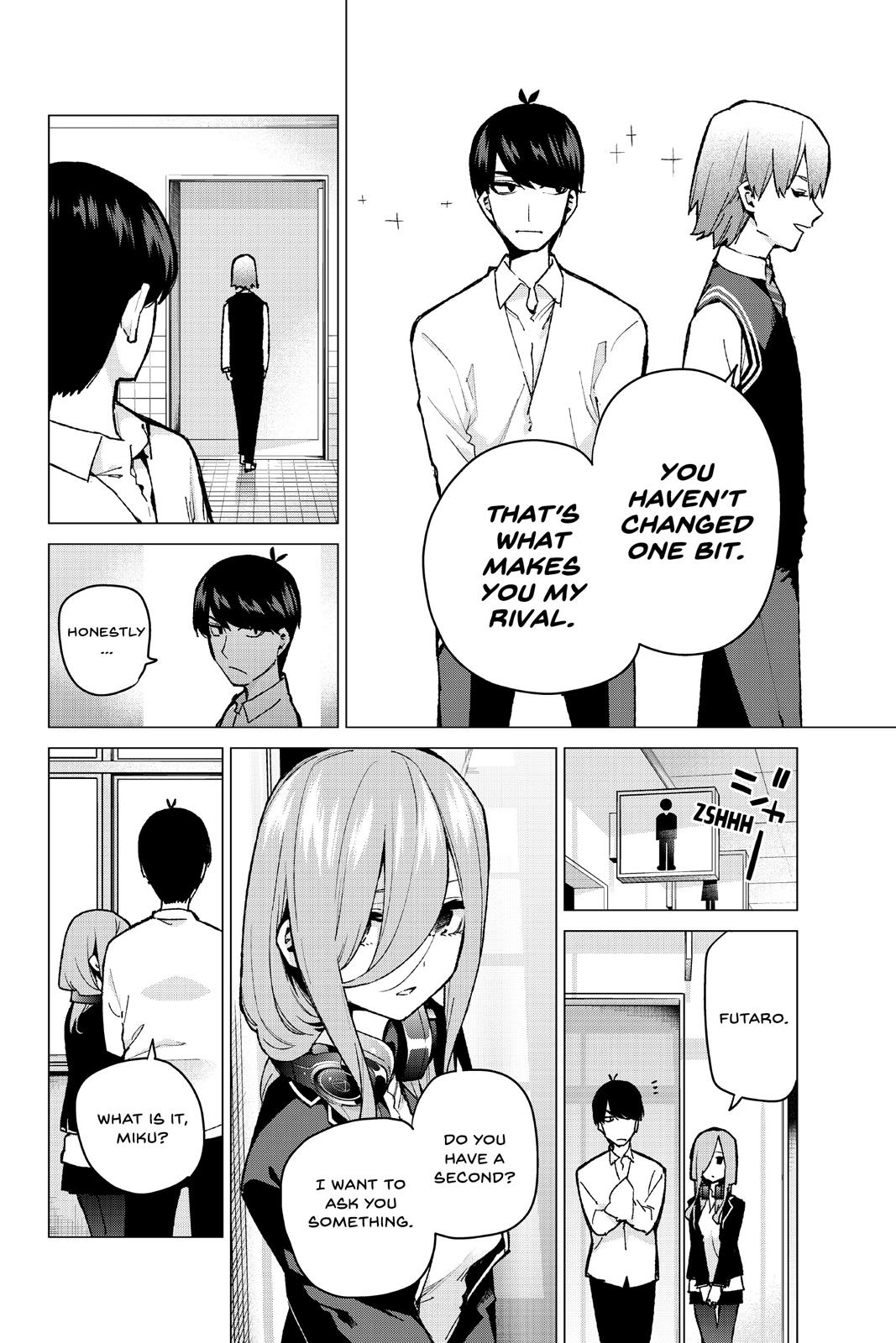 The Quintessential Quintuplets Chapter 70 - Page 12