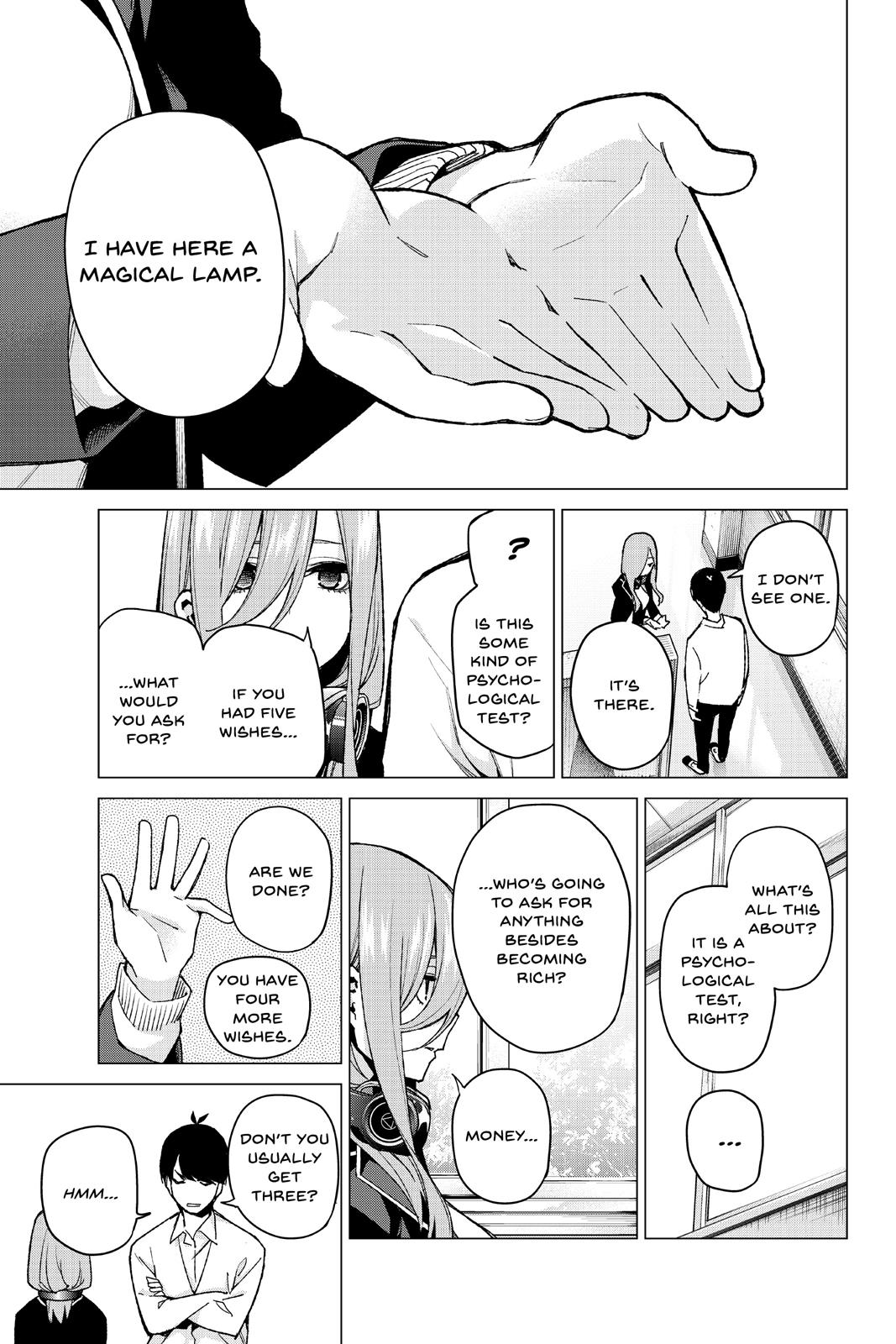 The Quintessential Quintuplets Chapter 70 - Page 13