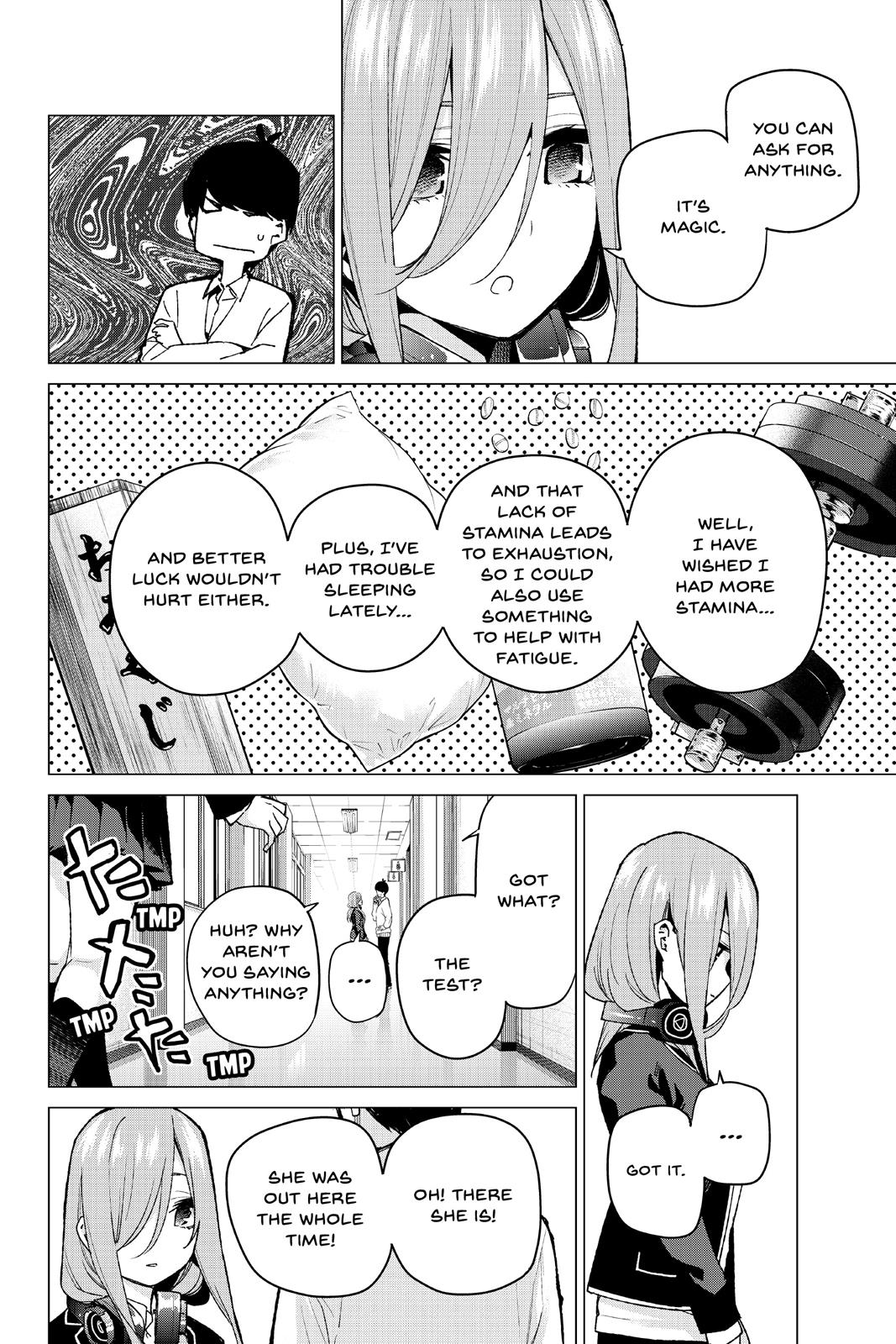 The Quintessential Quintuplets Chapter 70 - Page 14