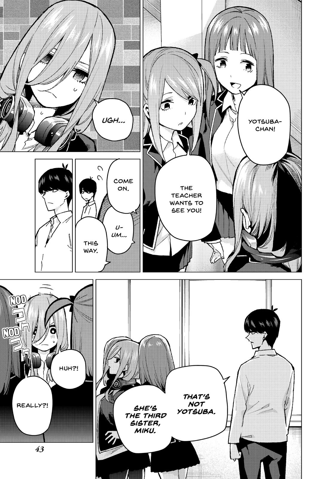 The Quintessential Quintuplets Chapter 70 - Page 15