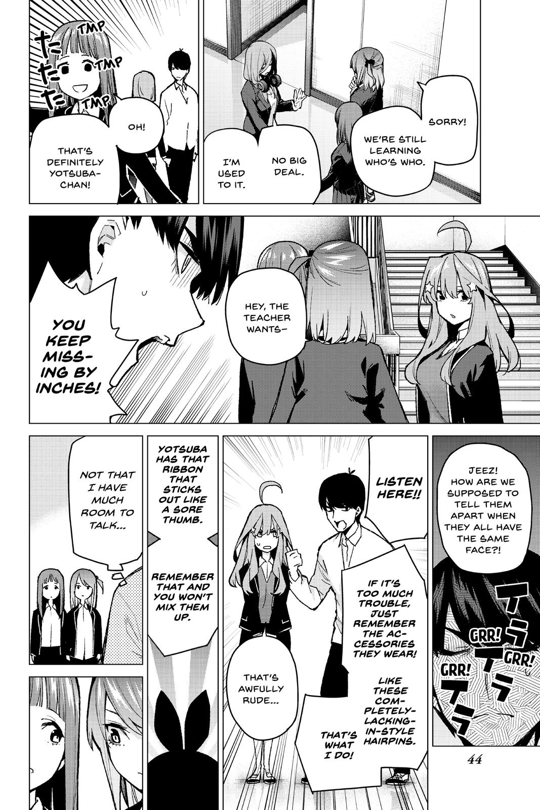 The Quintessential Quintuplets Chapter 70 - Page 16