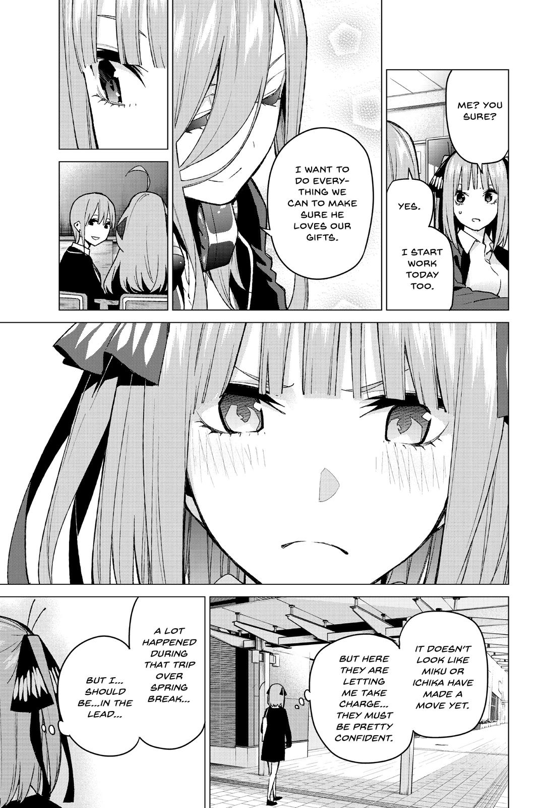 The Quintessential Quintuplets Chapter 71 - Page 3