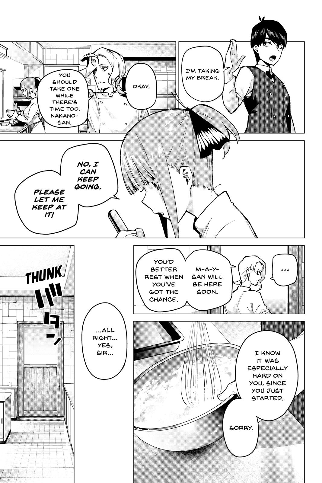 The Quintessential Quintuplets Chapter 71 - Page 9