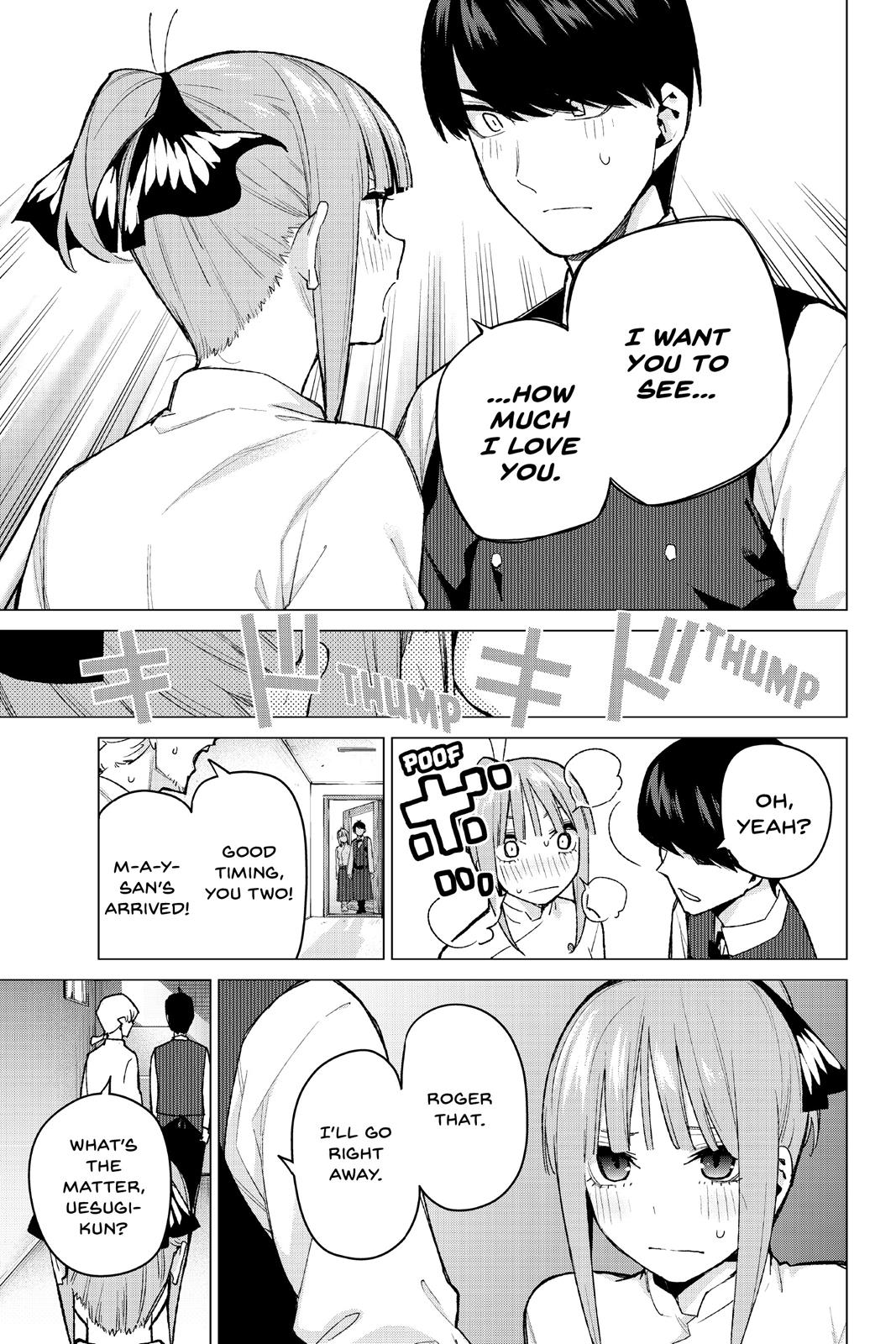The Quintessential Quintuplets Chapter 71 - Page 15