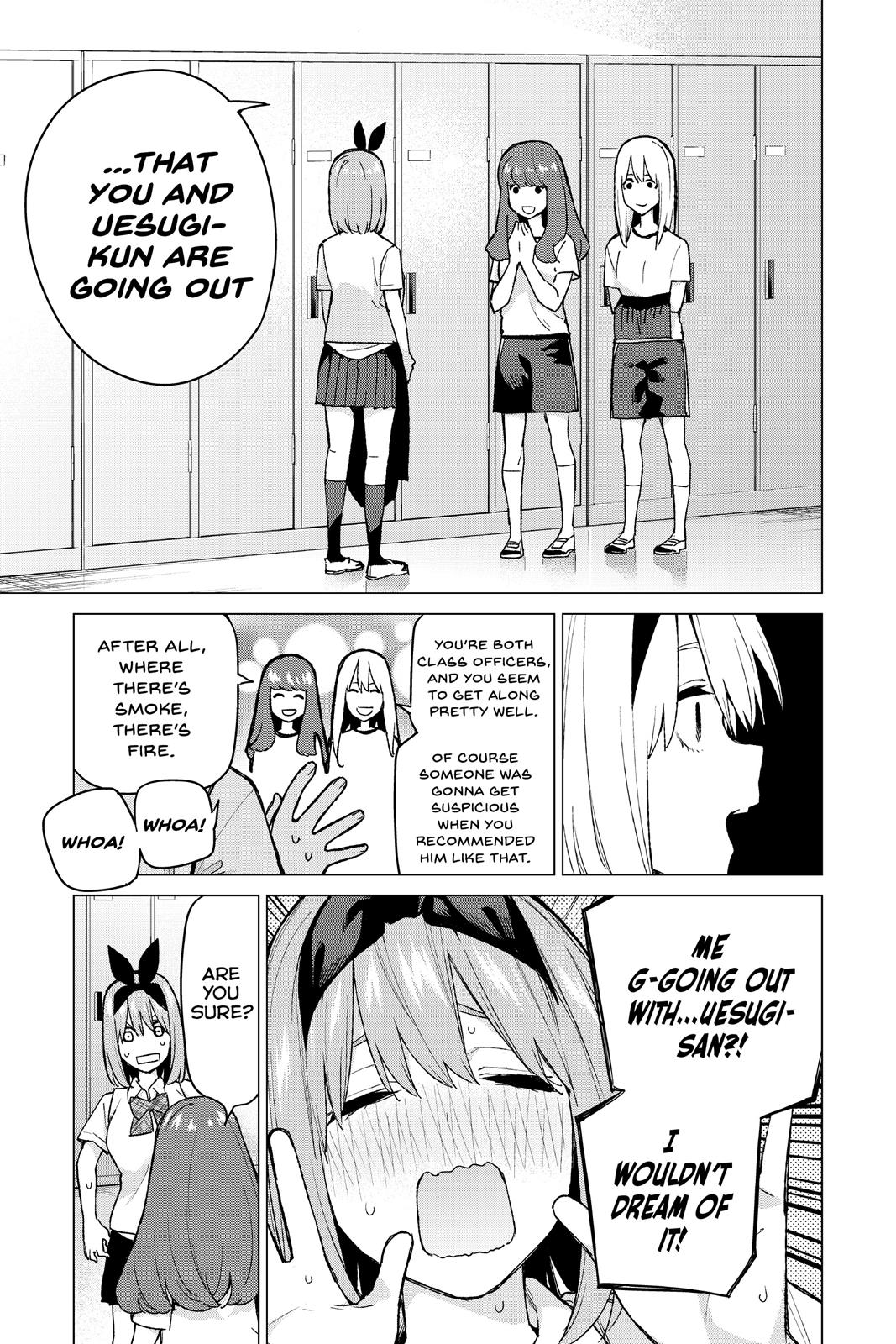 The Quintessential Quintuplets Chapter 72 - Page 3