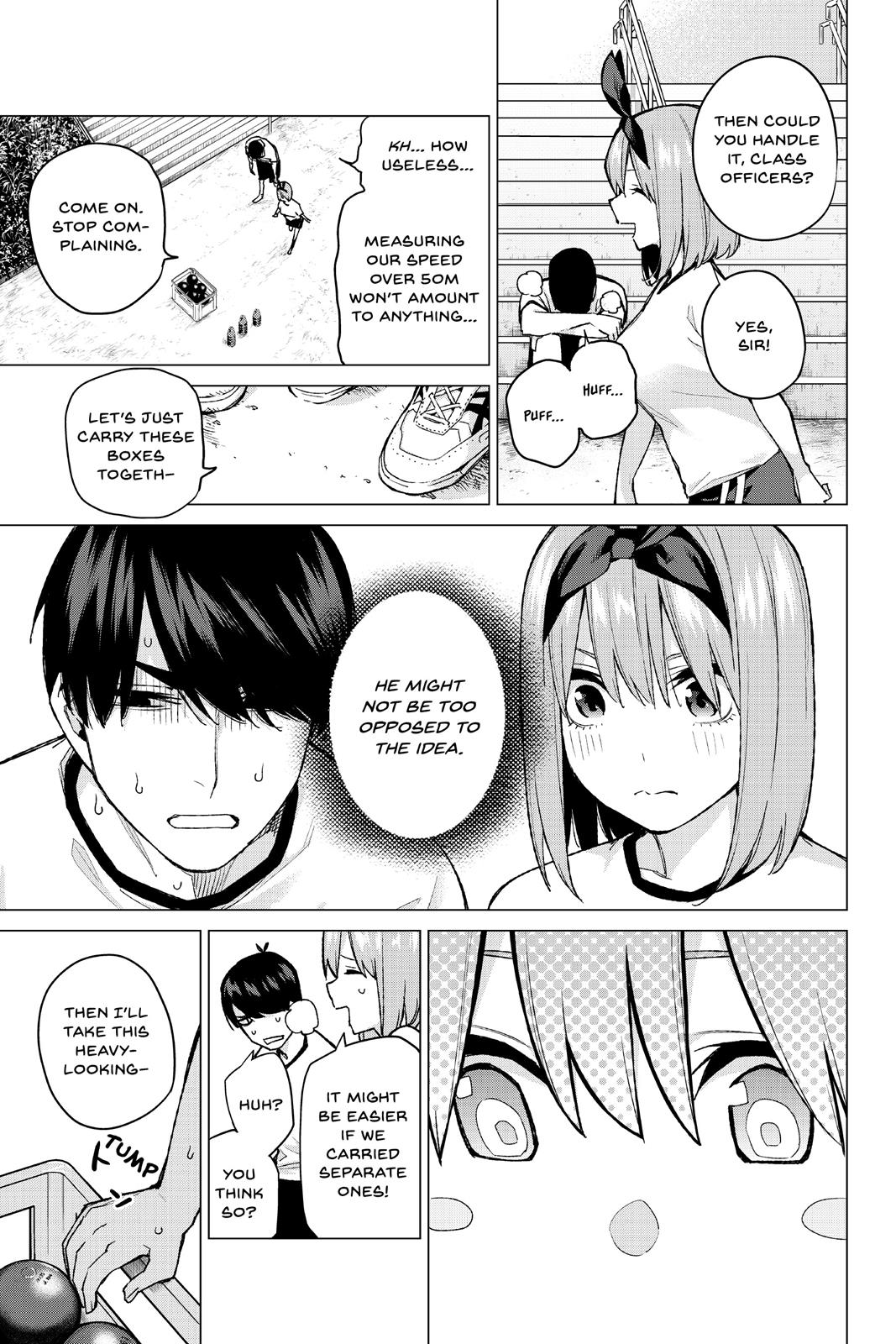 The Quintessential Quintuplets Chapter 72 - Page 5
