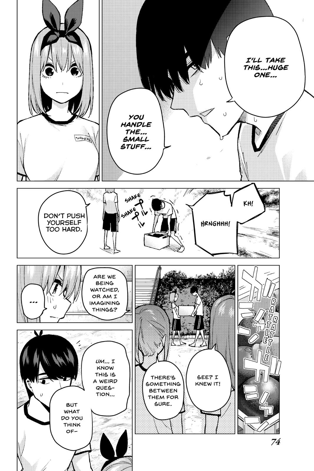 The Quintessential Quintuplets Chapter 72 - Page 6