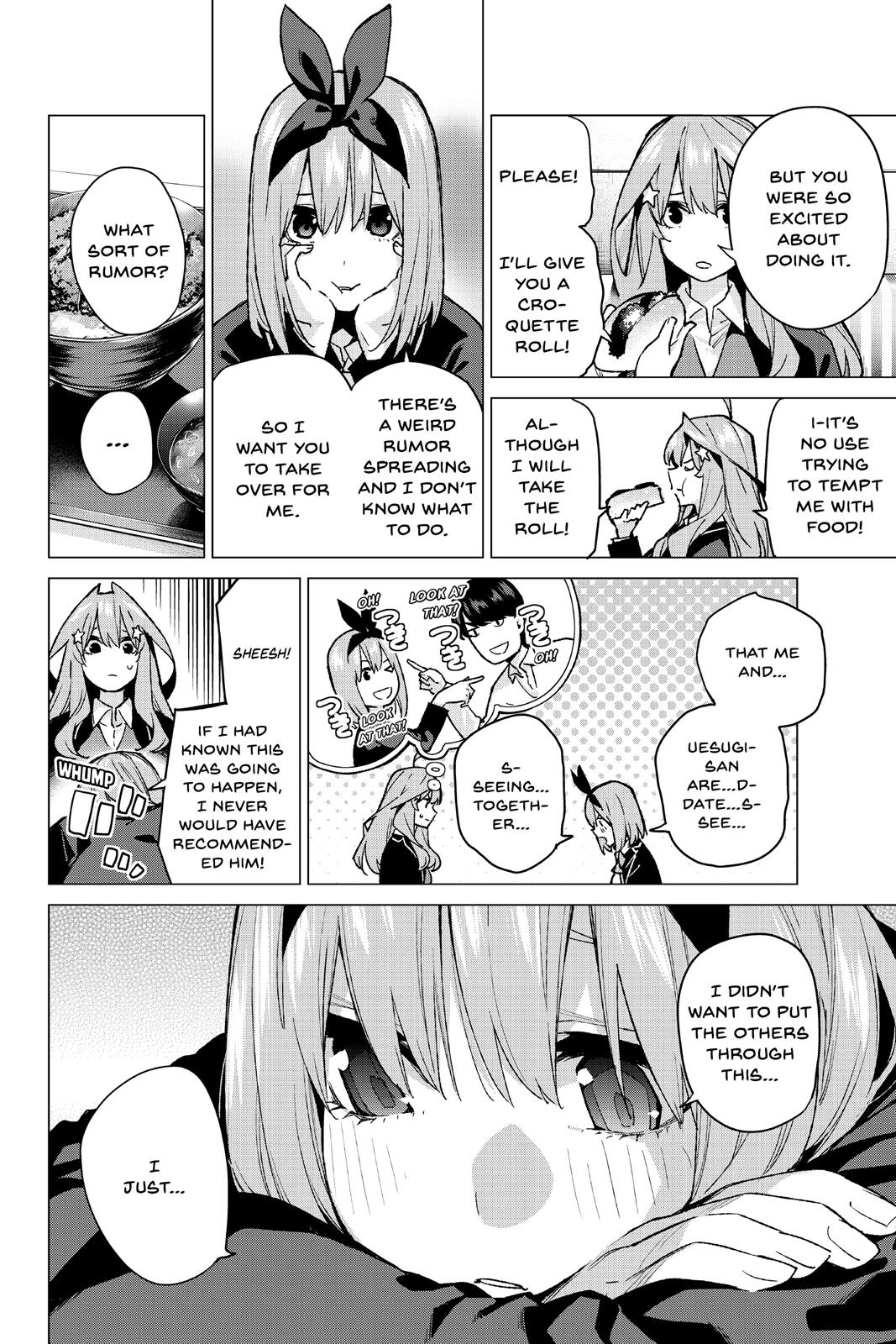 The Quintessential Quintuplets Chapter 72 - Page 8