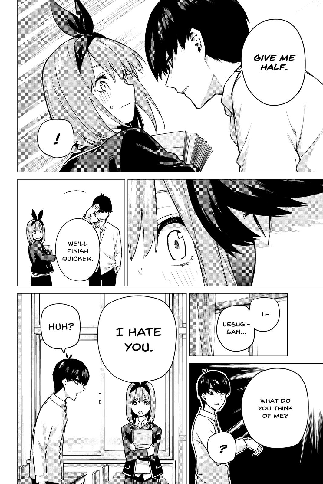 The Quintessential Quintuplets Chapter 72 - Page 10