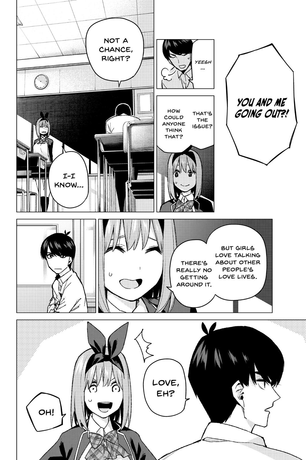 The Quintessential Quintuplets Chapter 72 - Page 12