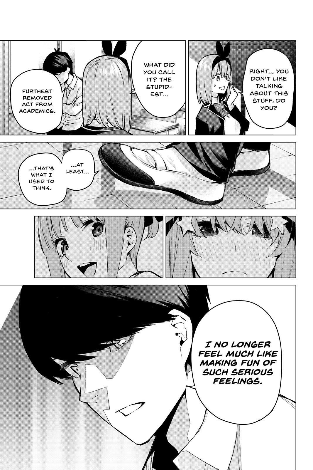 The Quintessential Quintuplets Chapter 72 - Page 13