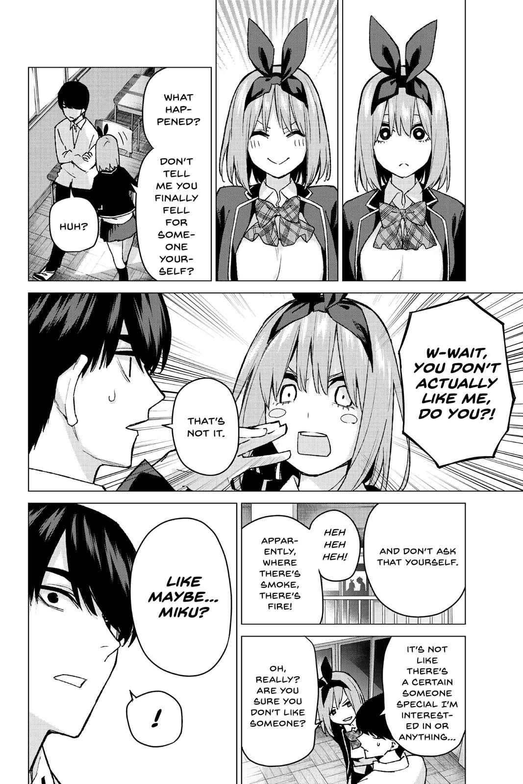 The Quintessential Quintuplets Chapter 72 - Page 14