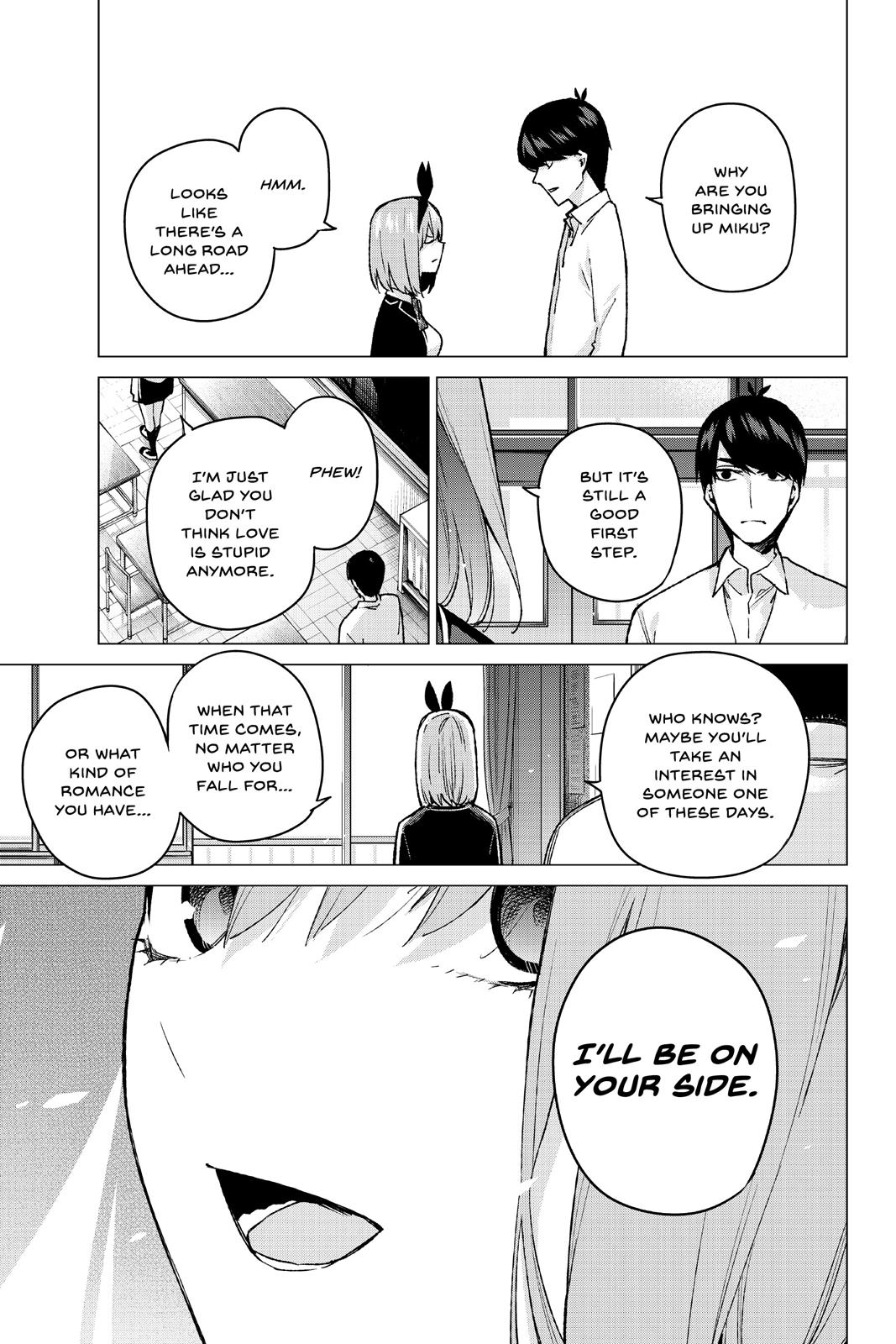 The Quintessential Quintuplets Chapter 72 - Page 15